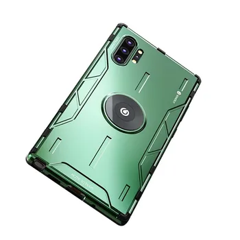 Aliuminio Lydinio Metalo Silikoninis Telefono dėklas Apsaugos Atnaujinamų Laikiklis Dangtelio Samsung Galaxy S10Plus Note10 Note10plus KS0461