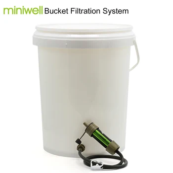 Miniwell Nešiojamų lauko vandens filtras, valymo avarinių gelbėjimo įranga 2543