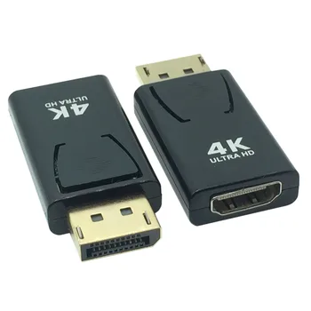 Vyrų ir Moterų Adapteriai 4K Ultra HD 1080P 3D Auksą, Padengtą Ekrane Uosto į HDMI Konverteris DP HDMI Adapteris HDTV PC 710